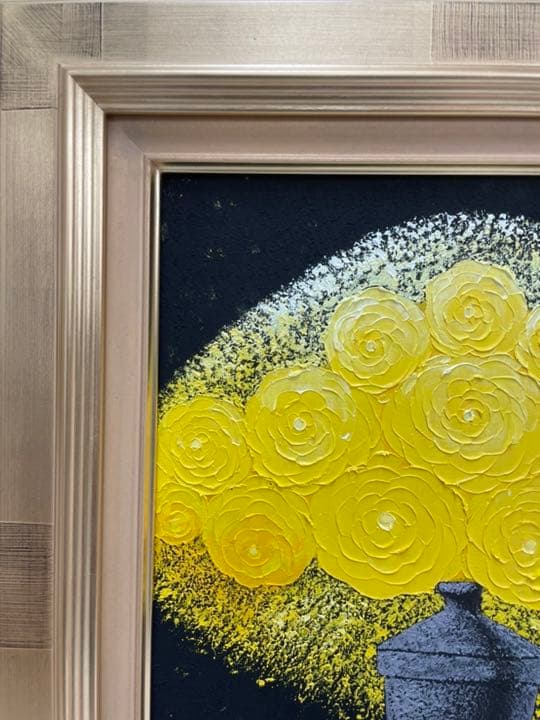 木村 茂 油絵(薔薇) F6