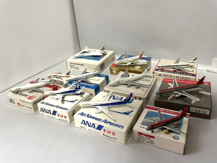 飛行機　模型　11点