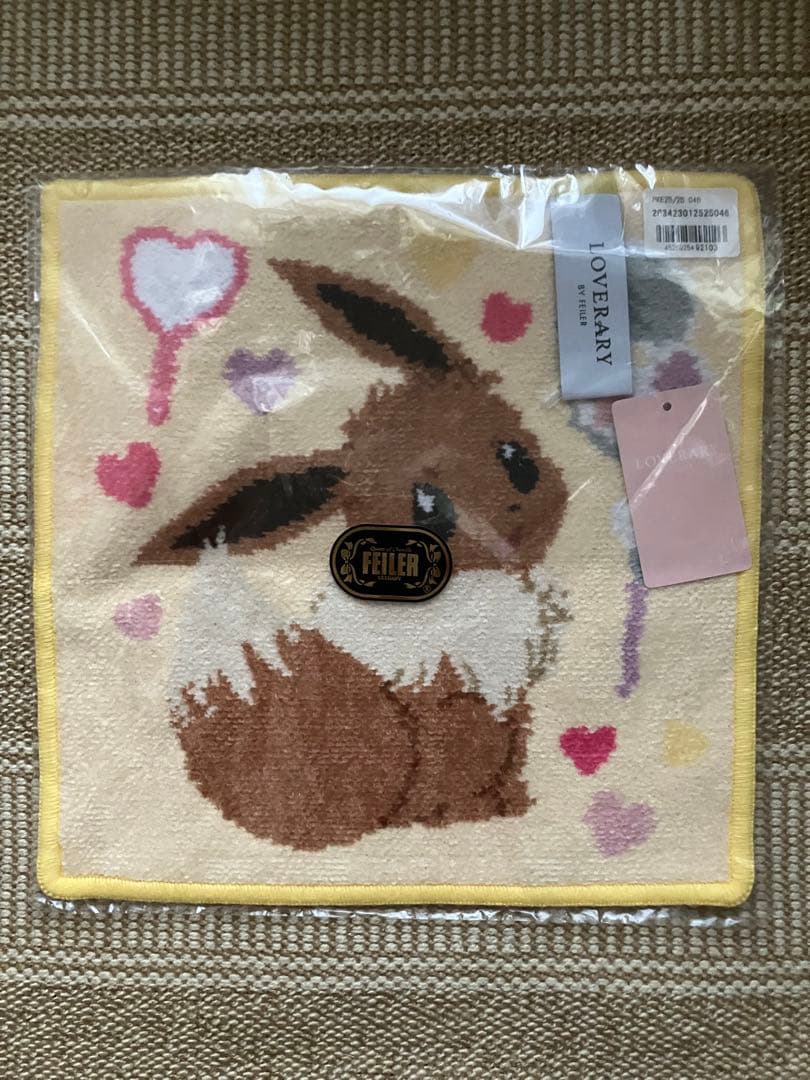 フェイラー　ポケモン　コラボ　ハンカチ　ハート型ポーチ　2点