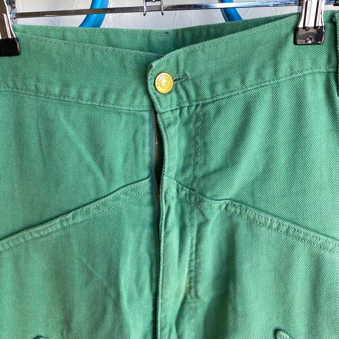 メルシーボークーグリーンサルエルパンツ