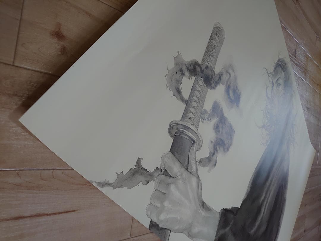 バガボンド Vagabond 最後のマンガ展 B1 ポスター 美品 井上雄彦