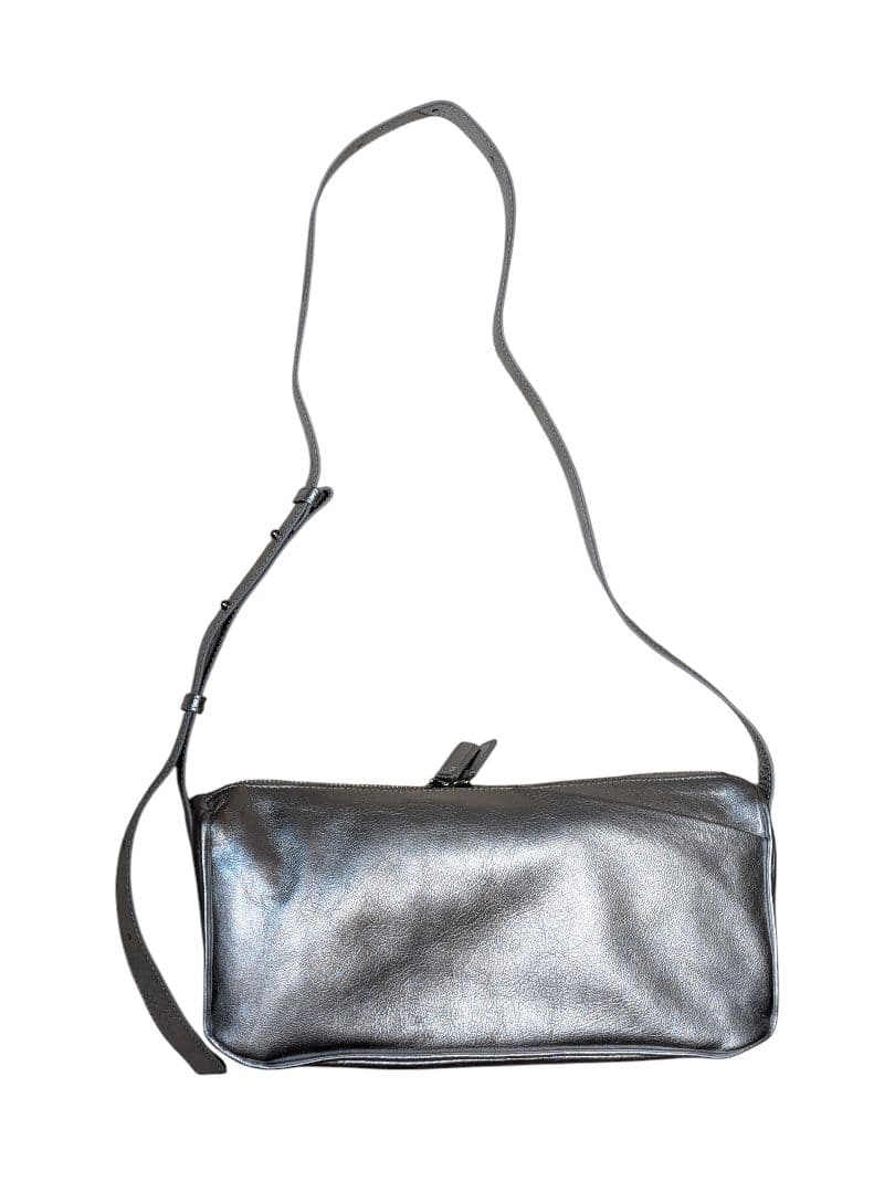 美品✨ear PAPILLONNER　ミニスワローマチショルダーバッグ　シルバー