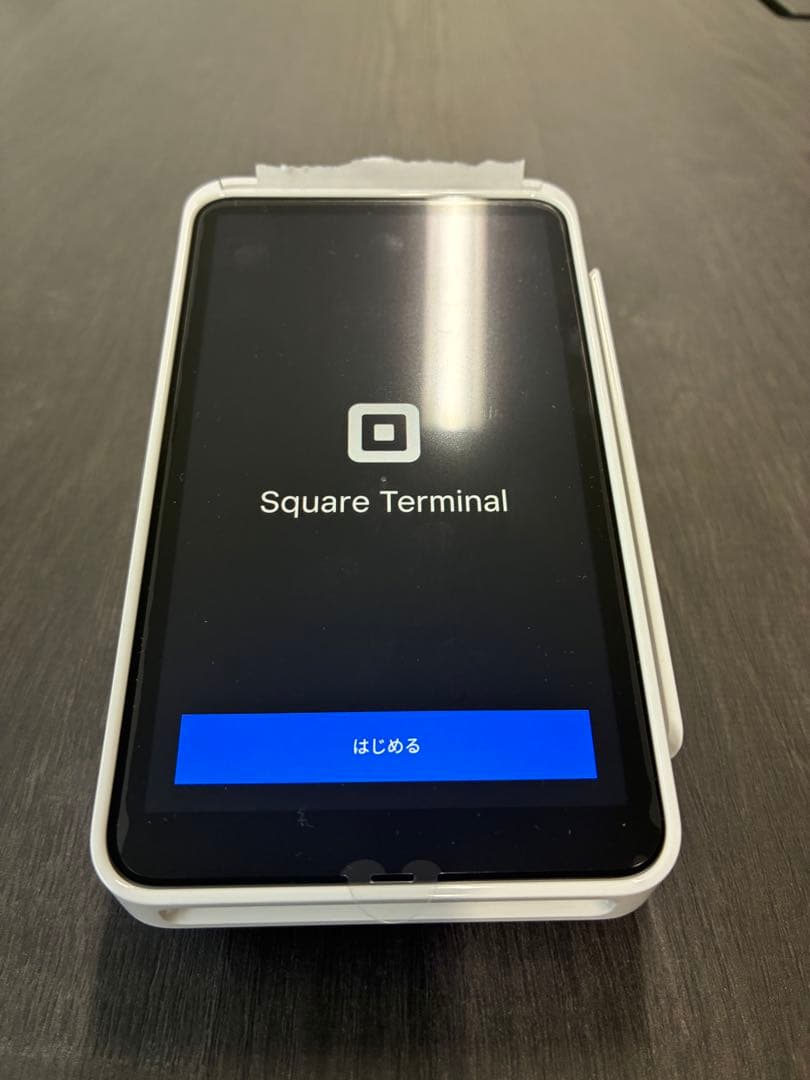 【正規販売品】Square ターミナル　ほぼ未使用　レシートロール紙20巻付