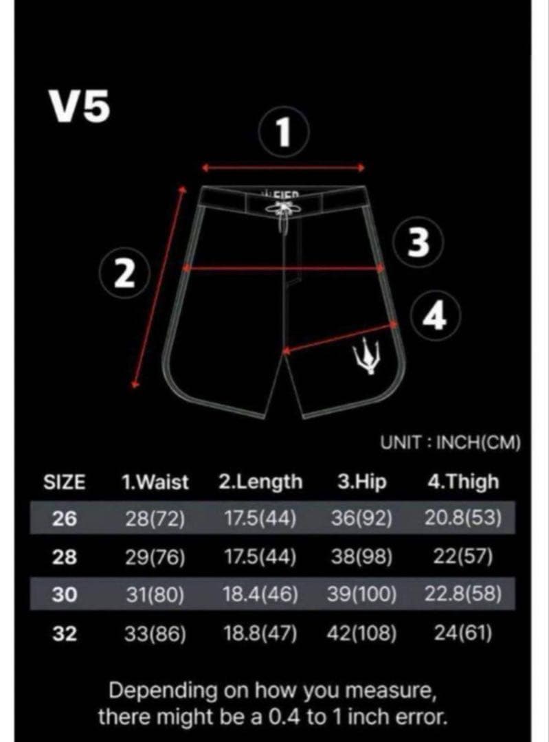 FIED ファイド水着 サイズ26 炎デザイン