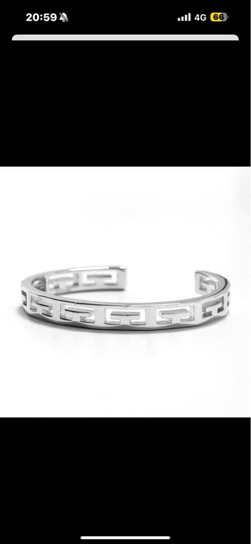 GIVENCHY 幾何学模様 バングル　t.t.さん専用