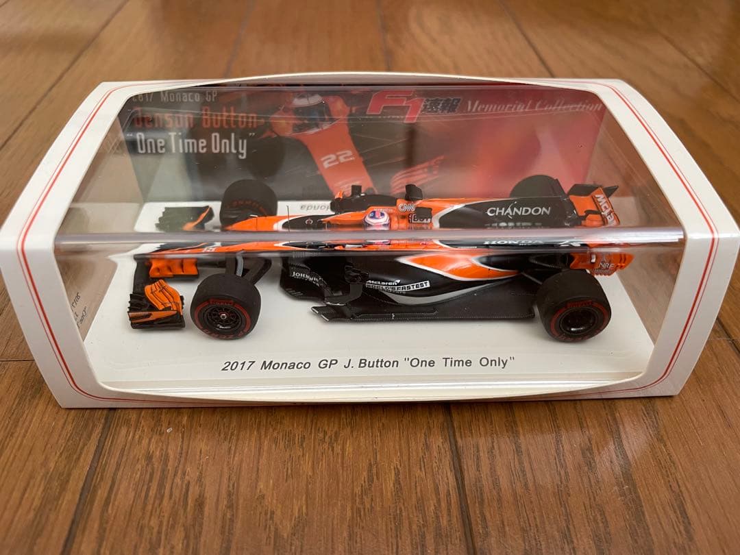 Spark 1/43 マクラーレン ホンダ MCL32 J.バトン 2017