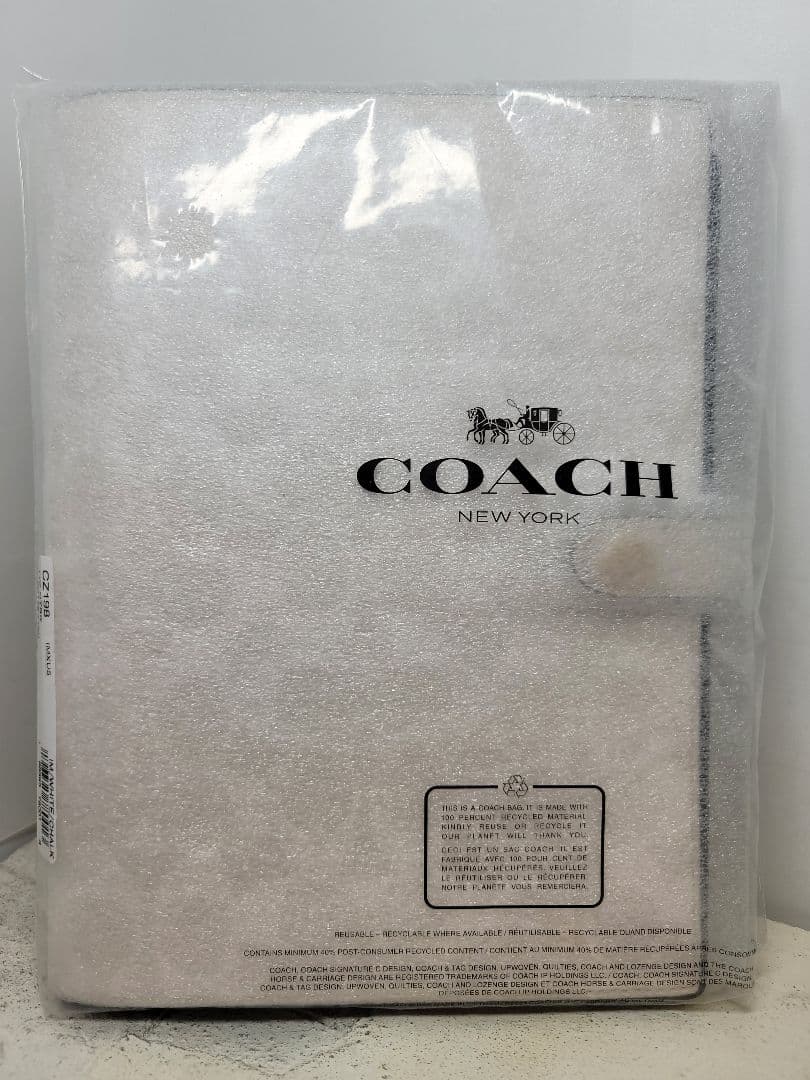 COACH☆コーチ新品未開封☆シグネチャーノートカバー☆リングノート付き