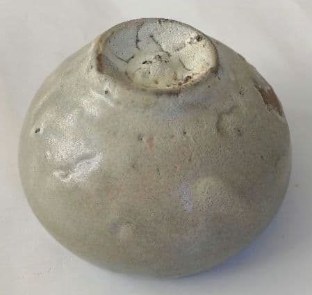 高麗青磁　粉青沙器　ぐいのみ