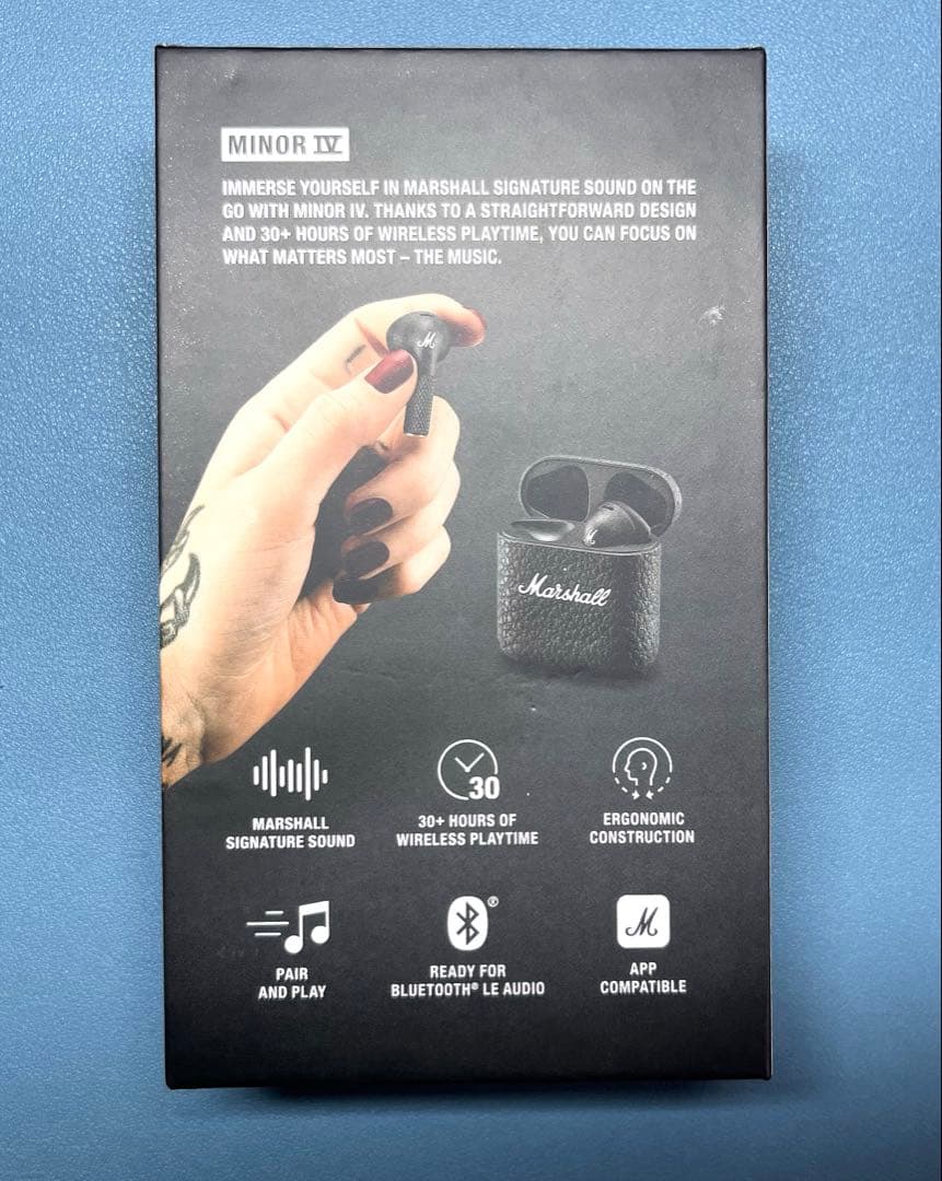 イヤホン Marshall Minor IV