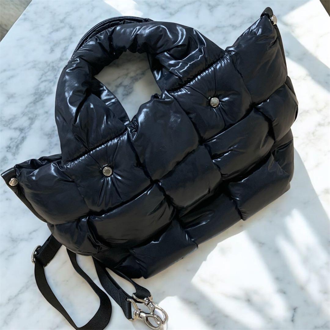 【美品】ロベルタガンドルフィ 2WAY ショルダー　バッグ ブラック