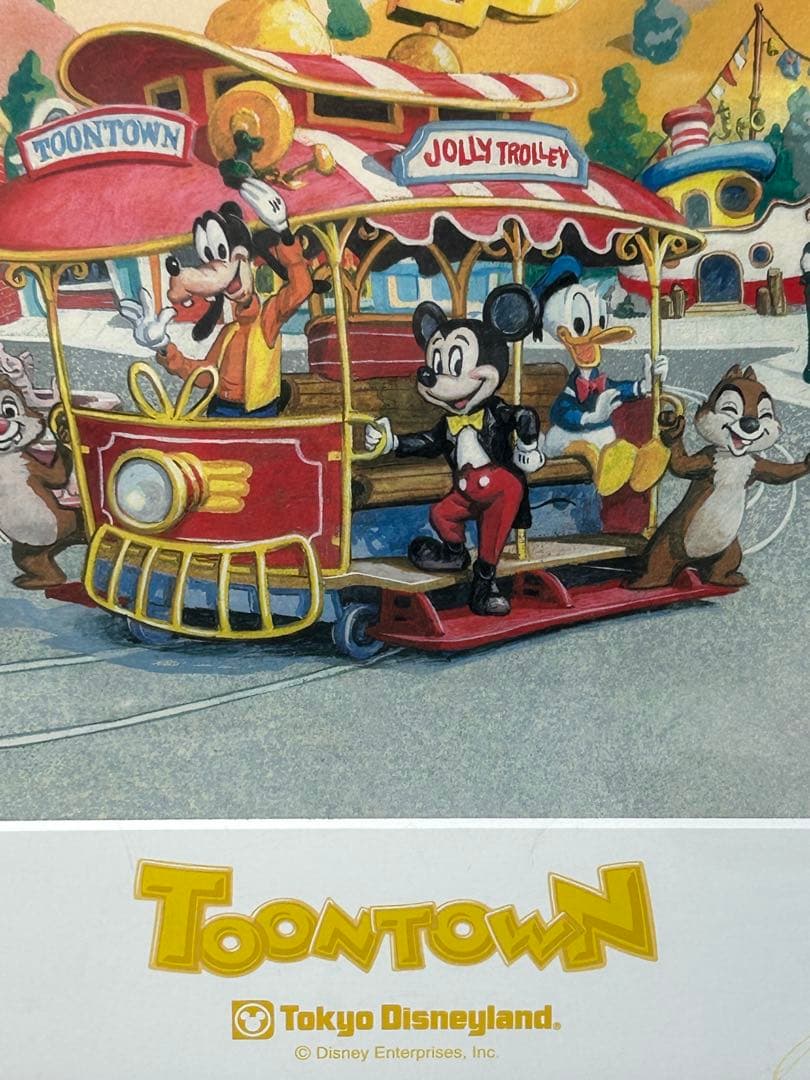 TOONTOWN リトグラフ 東京ディズニーランド TDL 127/1000
