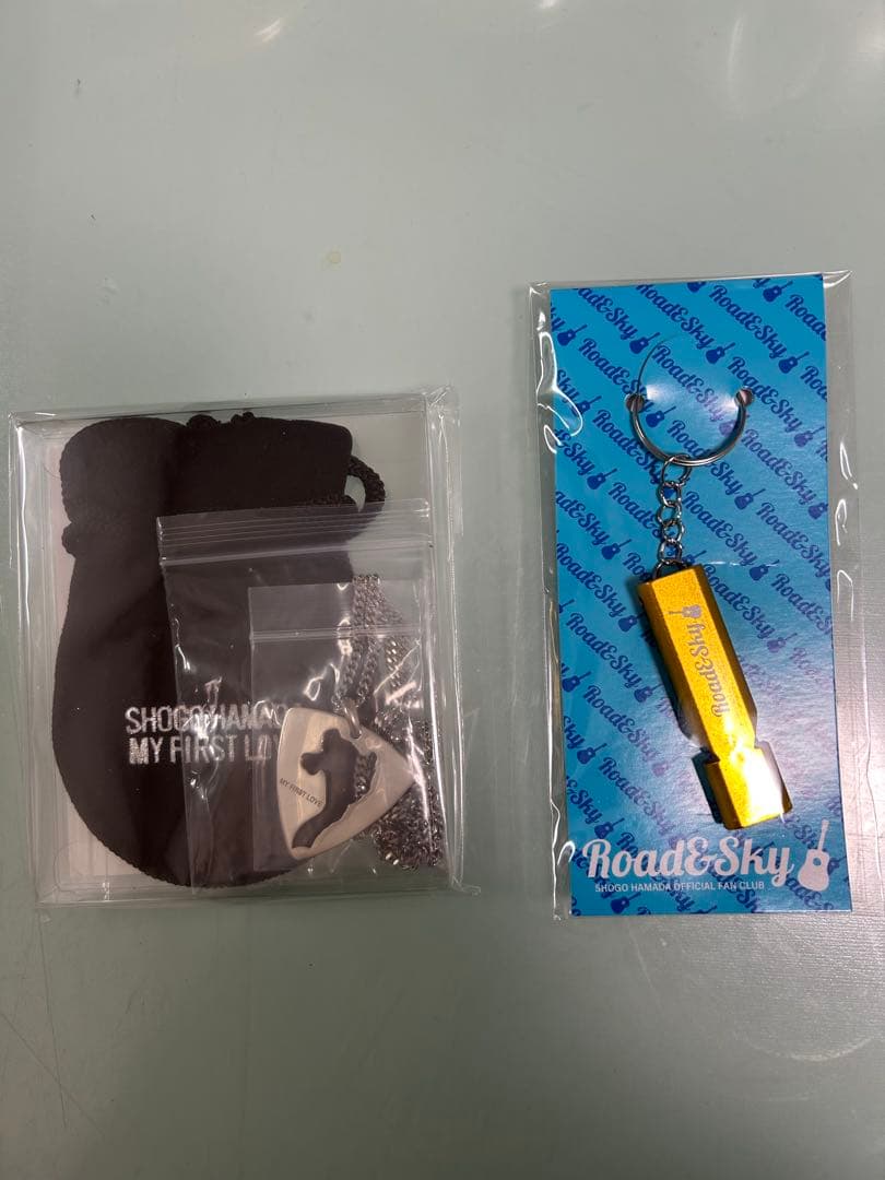 浜田省吾MY FIRST LOVE2024復刻版ペンダント＆新品非売品ホイッス