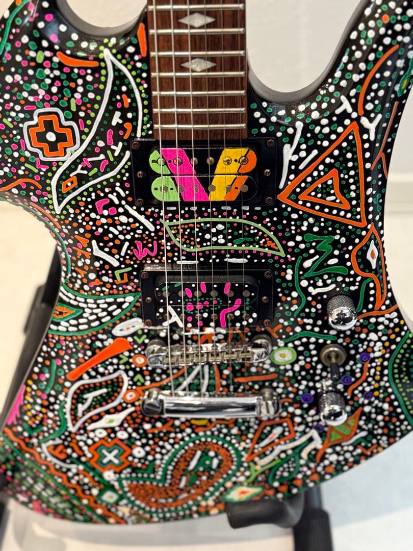 hide アメーバペイズリー　B.C.RICH モッキンバードベース