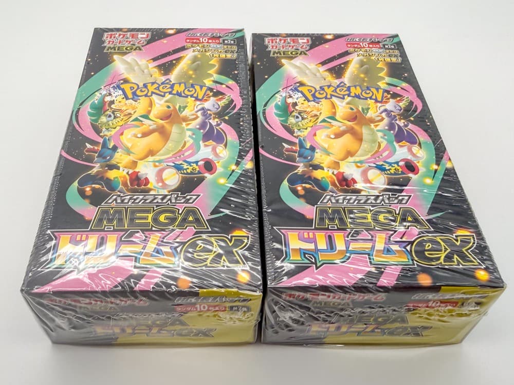 ポケモンカードゲーム「MEGAドリームex」2BOXセット