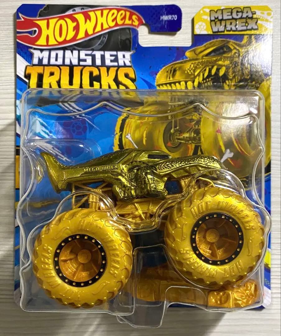 ホットウィール モンスタートラック ゴールデンメガレックス 当選品 非売品