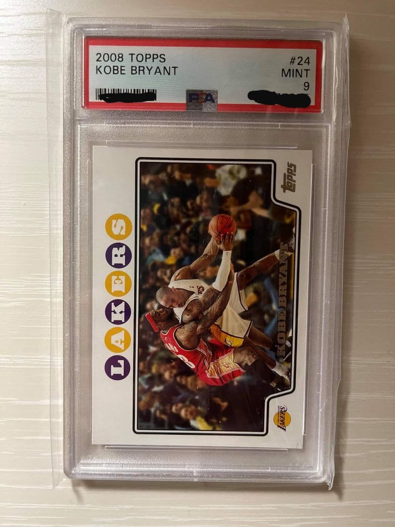 NBA カードKobe Bryant Topps PSA9 コービーブライアント