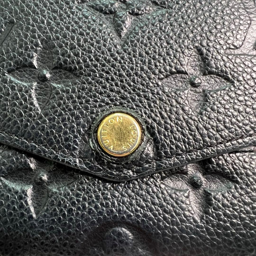 ルイヴィトン　ポシェットクレ　アンプラント　ブラック　ケース