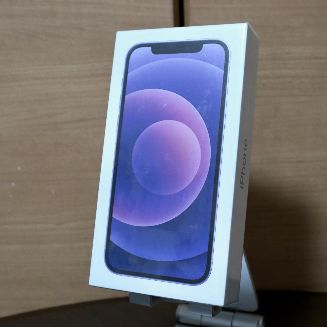 ★未開封新品★ iPhone 12 64GB（MJNH3J/A）パープル★