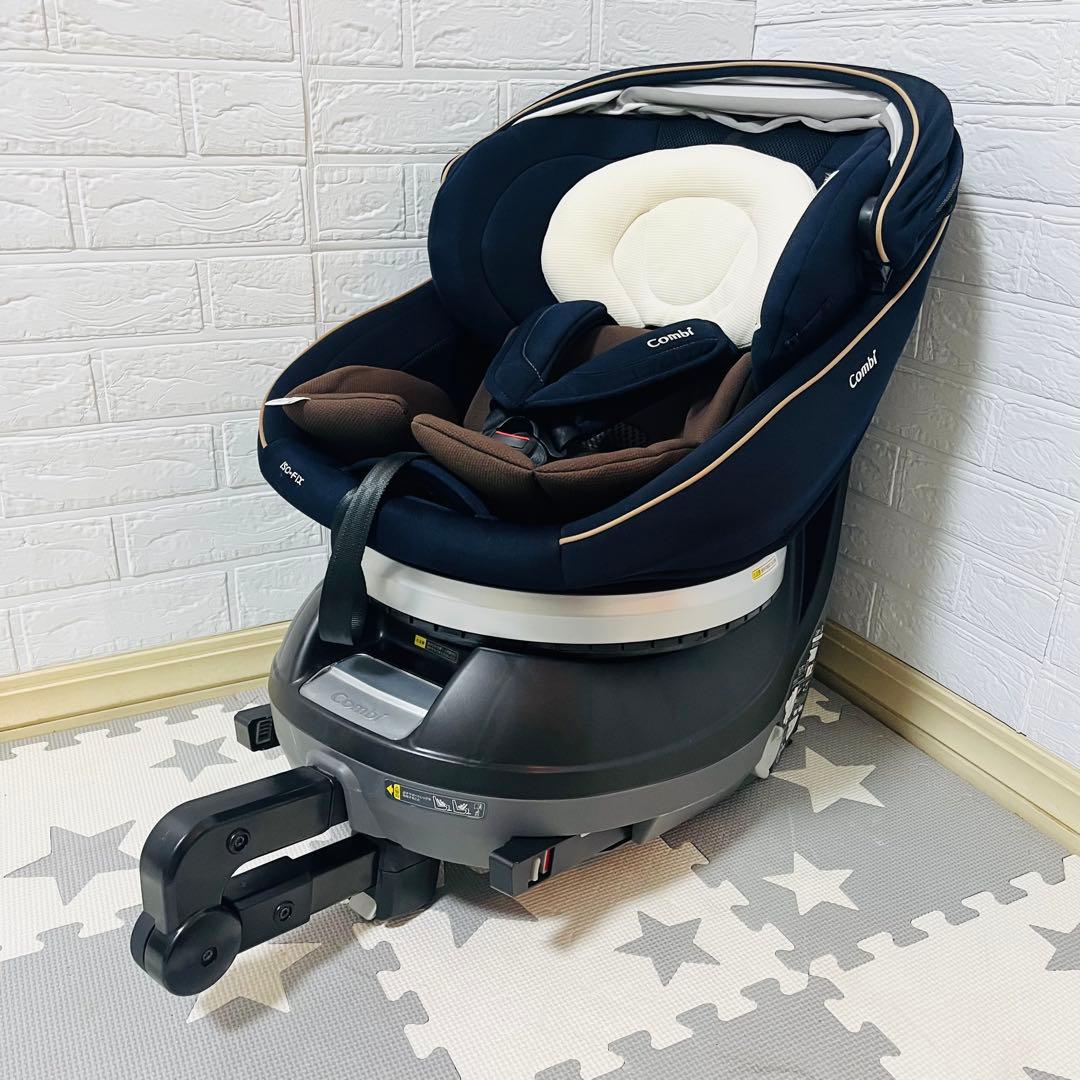 【☆極美品☆】コンビ☆チャイルドシート☆クルムーヴスマートisofix☆ネイビー