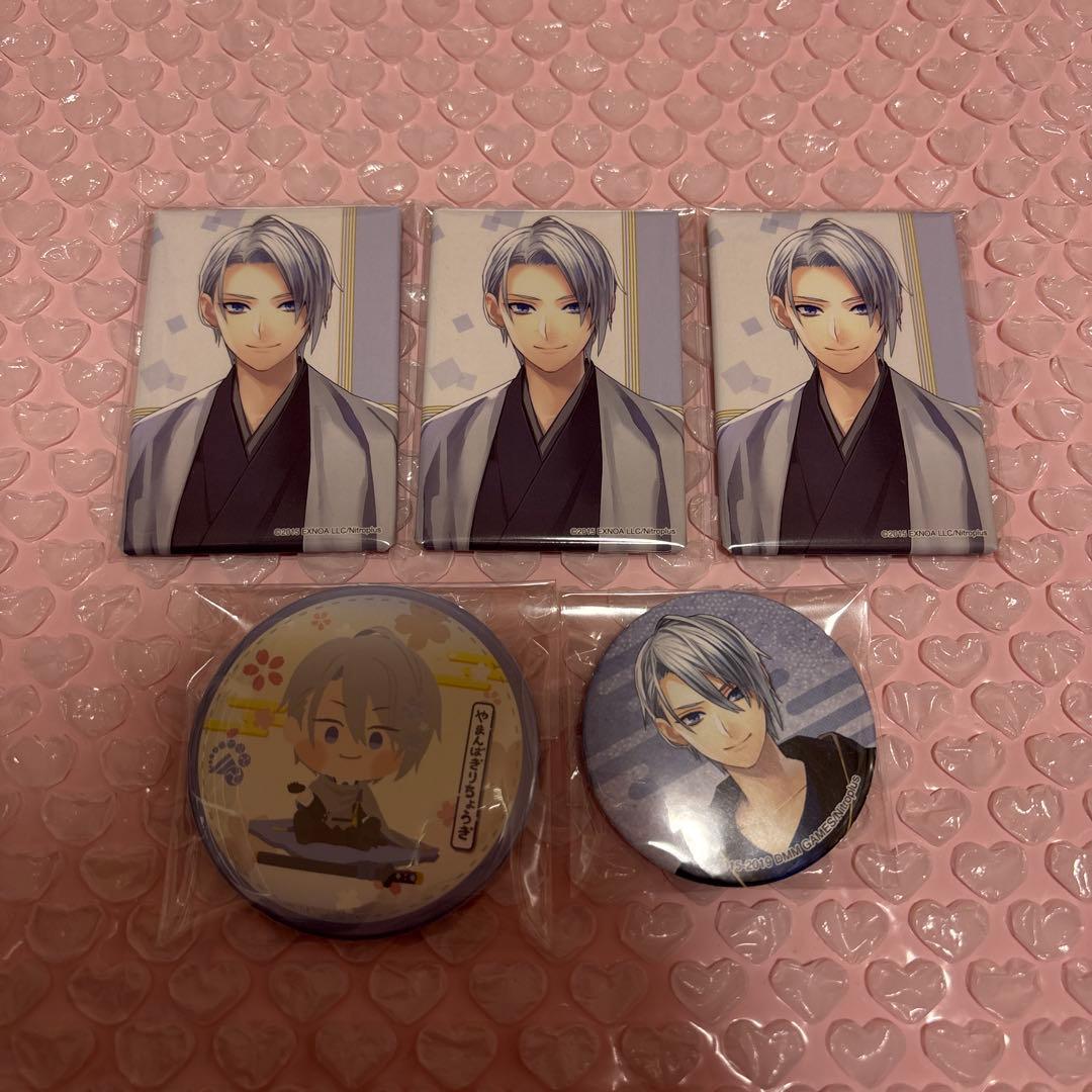 山姥切長義　缶バッジセット5点