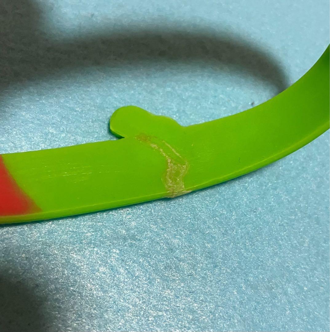 Mrs.GREEN APPLE ラバーバンド ラババン 初期 赤色のグリッター