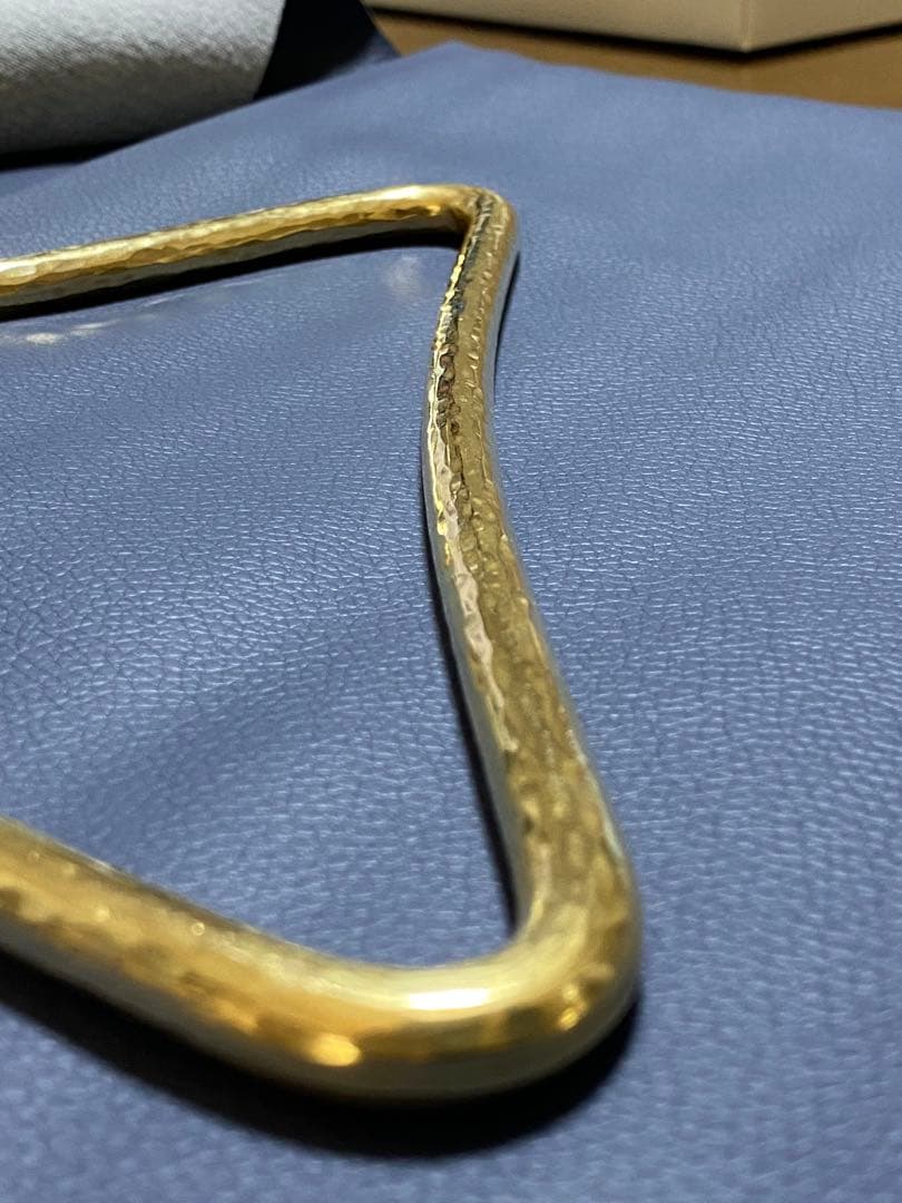 トライアングル 自作 真鍮製 9mm×23cm