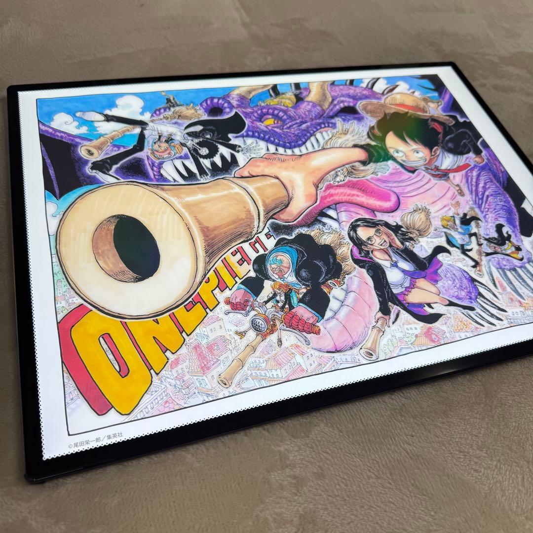 【新品】ワンピース ホログラムクリアポスター デザインB LEDパネル セット