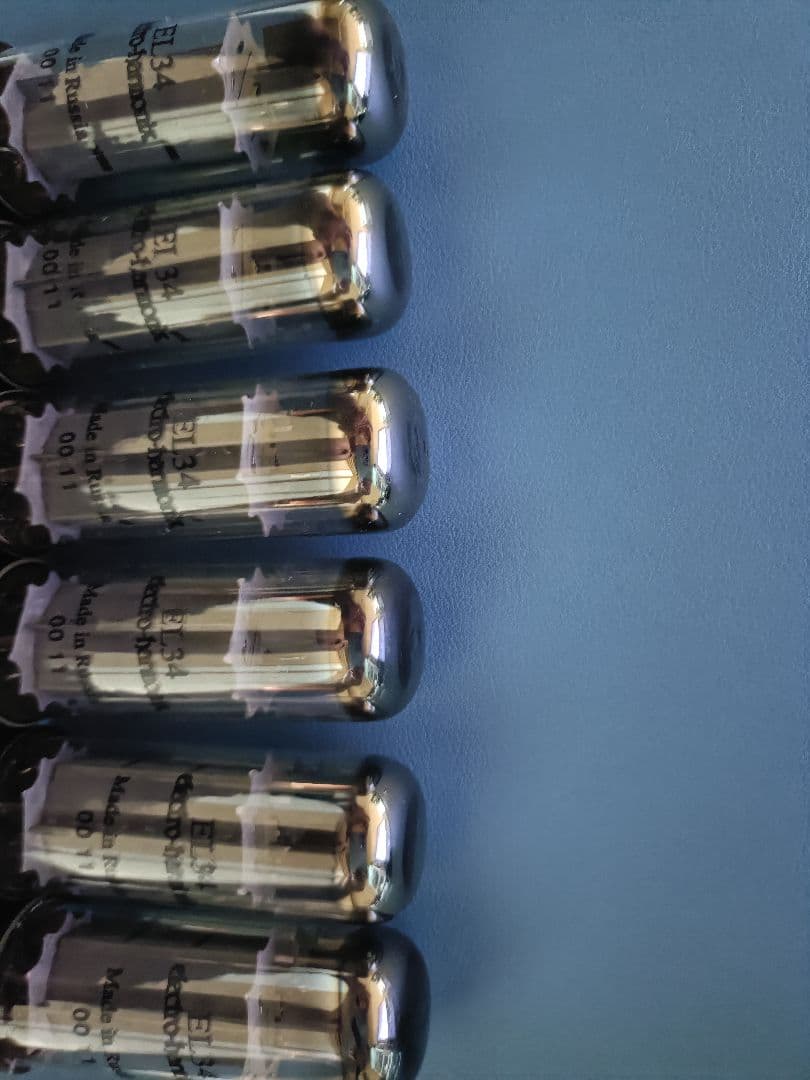 モ*ん様 EL34 真空管 6本セット Made in Russia