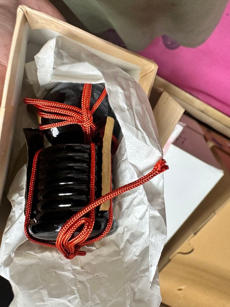 雛人形セット 男雛 女雛 木箱付き 二世 原米洲