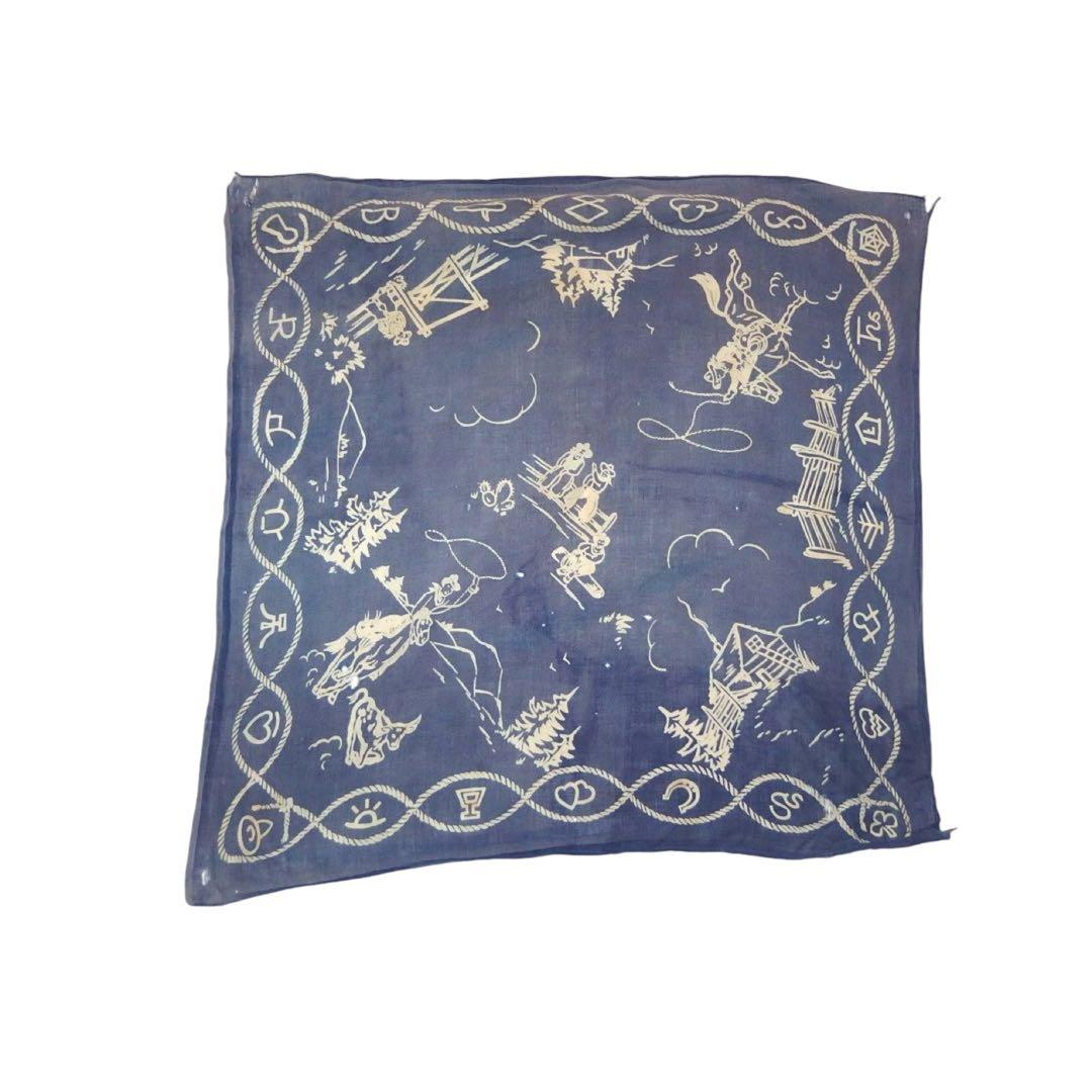 ▪️40’s【COWBOY】 VINTAGE BANDANA