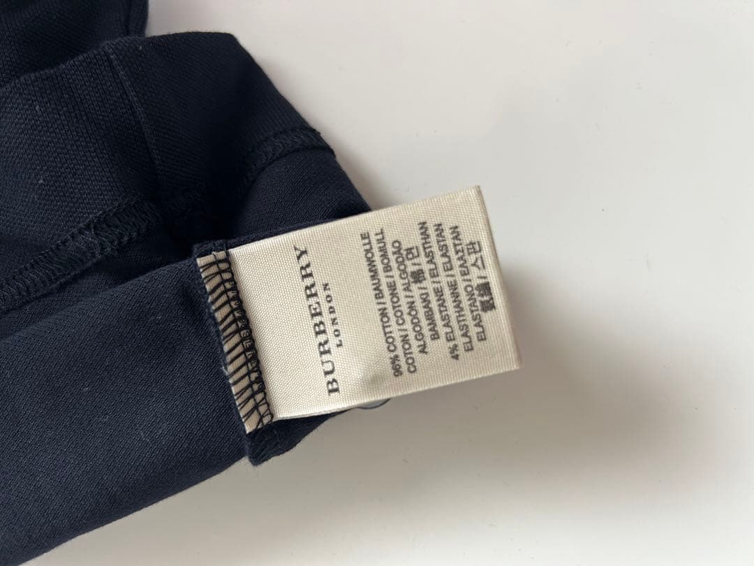 ●【バーバリーロンドン】ポロシャツ ネイビー 新品未使用