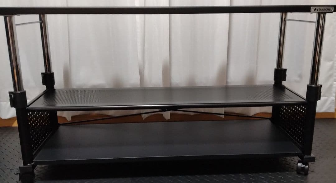 Bauhutte バウヒュッテ 昇降式 テレビ台 BHV-1000H-BK