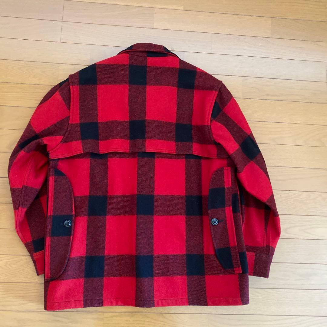 s*7様 BEMIDJI ダブルマッキーノウール チェックジャケット 42