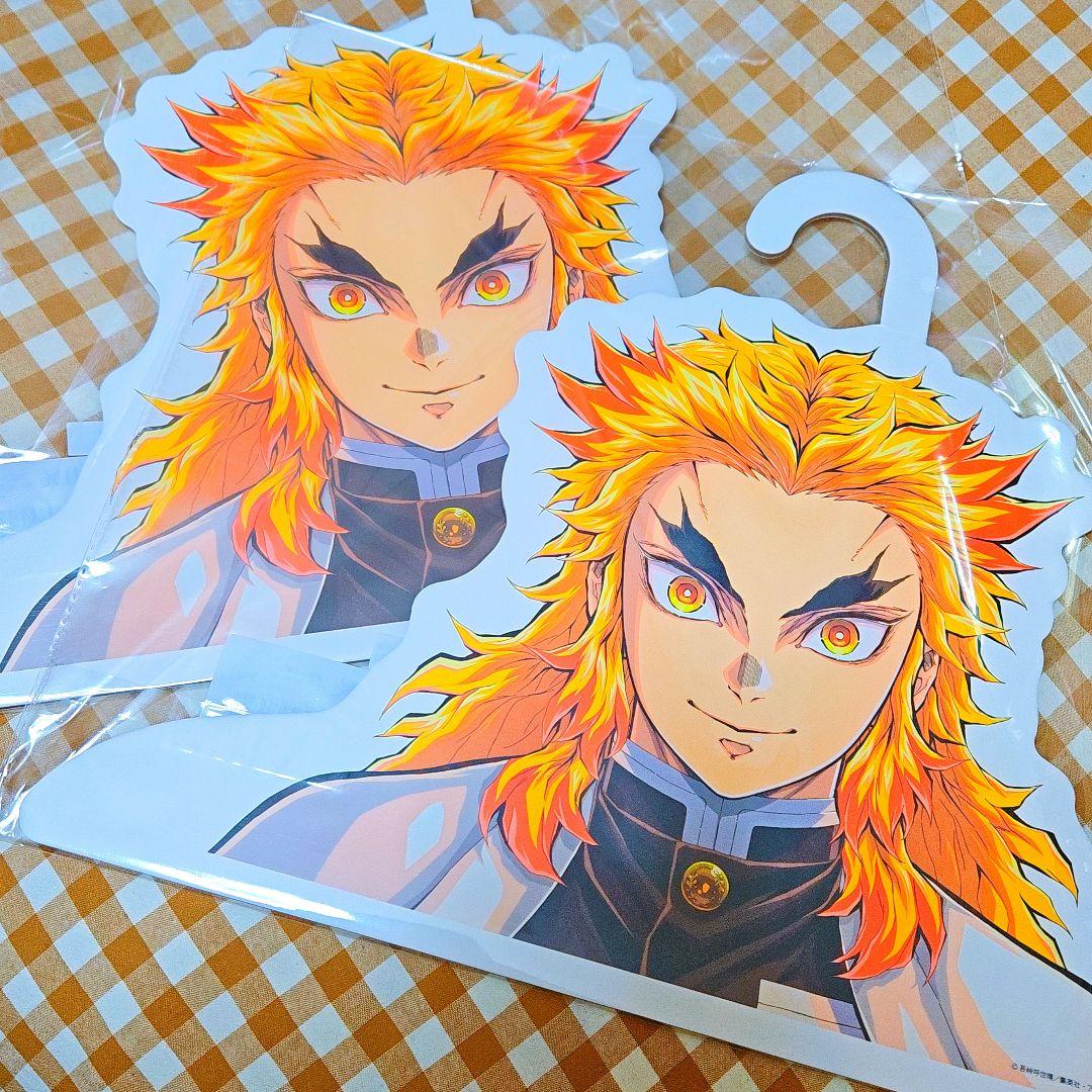 鬼滅の刃 柱展 ハンガー 煉獄 2点セット