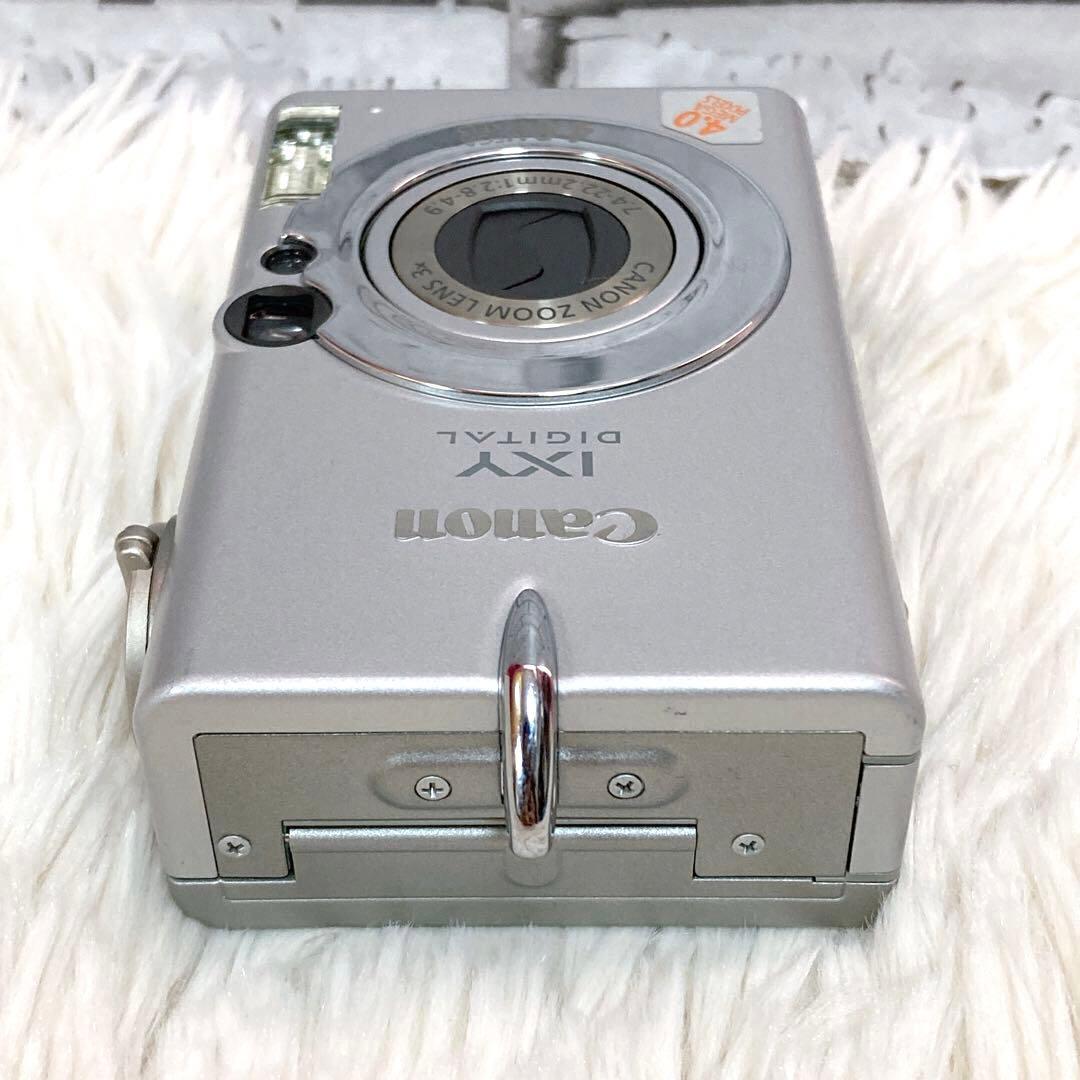 【動作品】 Canon IXY DIGITAL 450 デジカメ シルバー