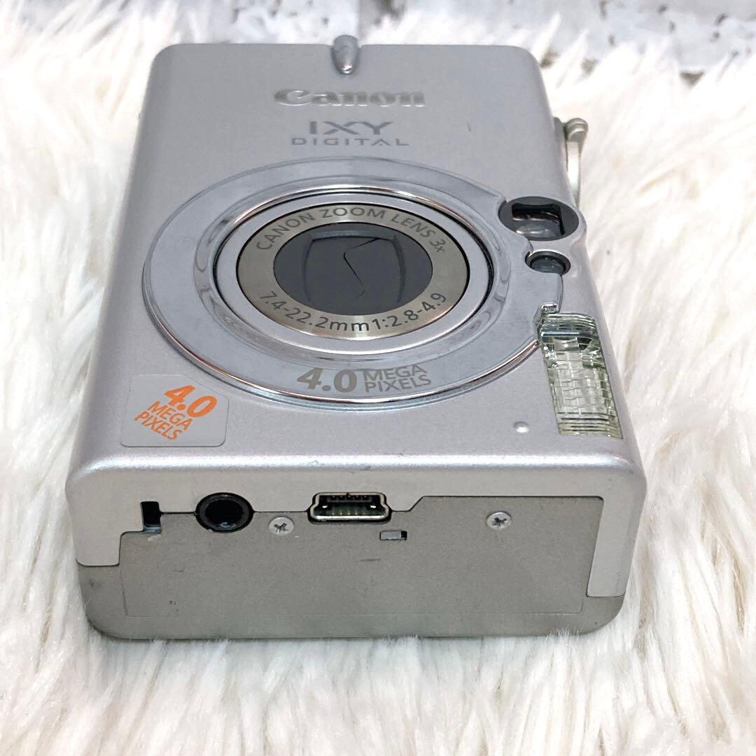 【動作品】 Canon IXY DIGITAL 450 デジカメ シルバー
