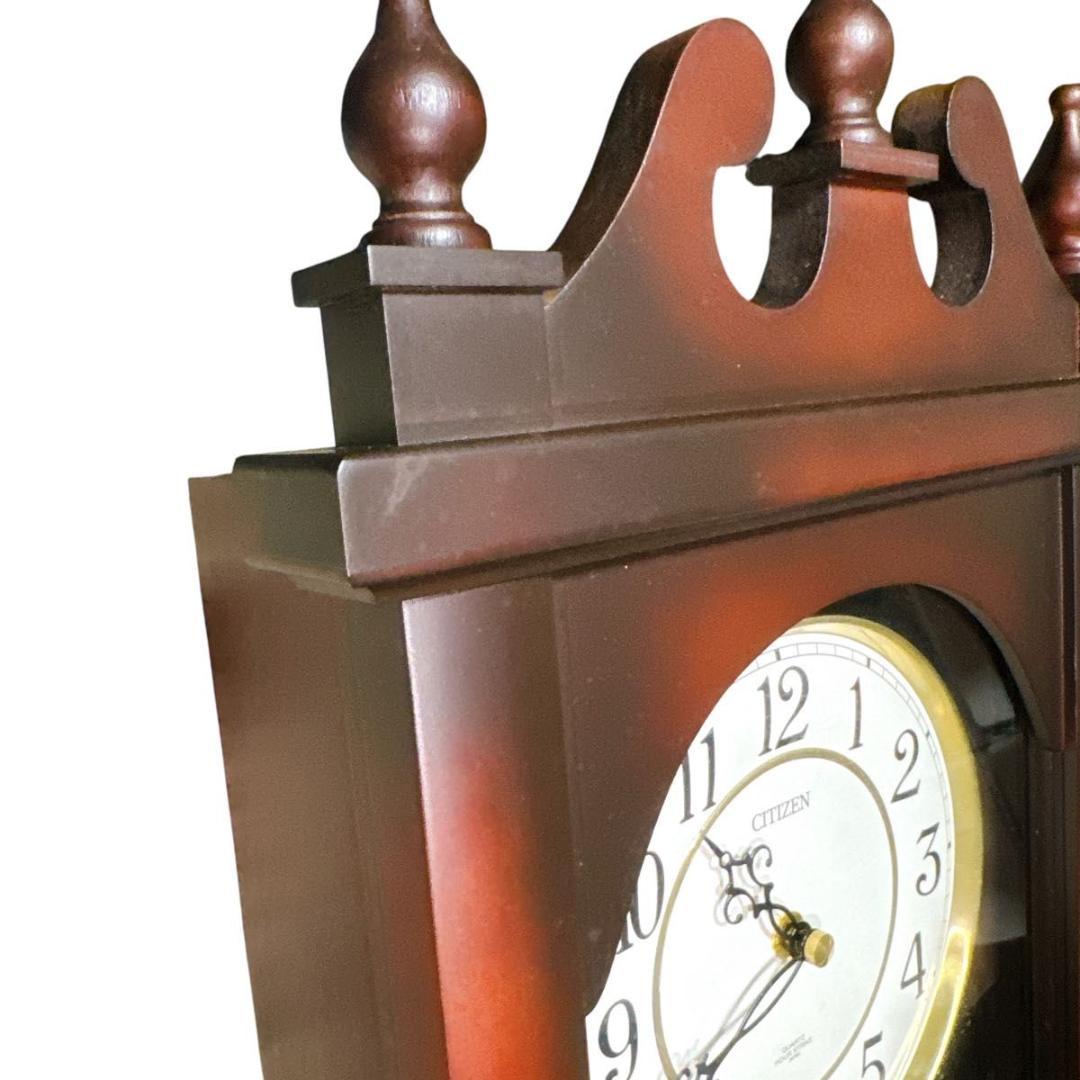 希少 CITIZEN 振り子時計 ストロークN 報時付き 4MJ807 シチズン