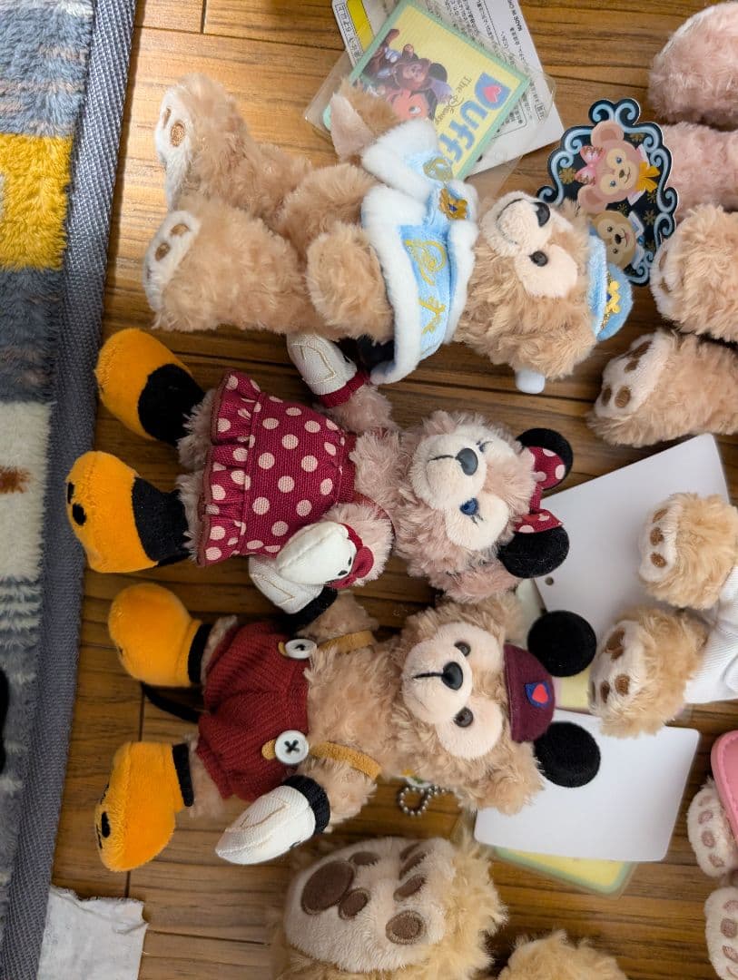 ディズニーシー　ダッフィー、シェリーメイぬいぐるみ まとめ売り