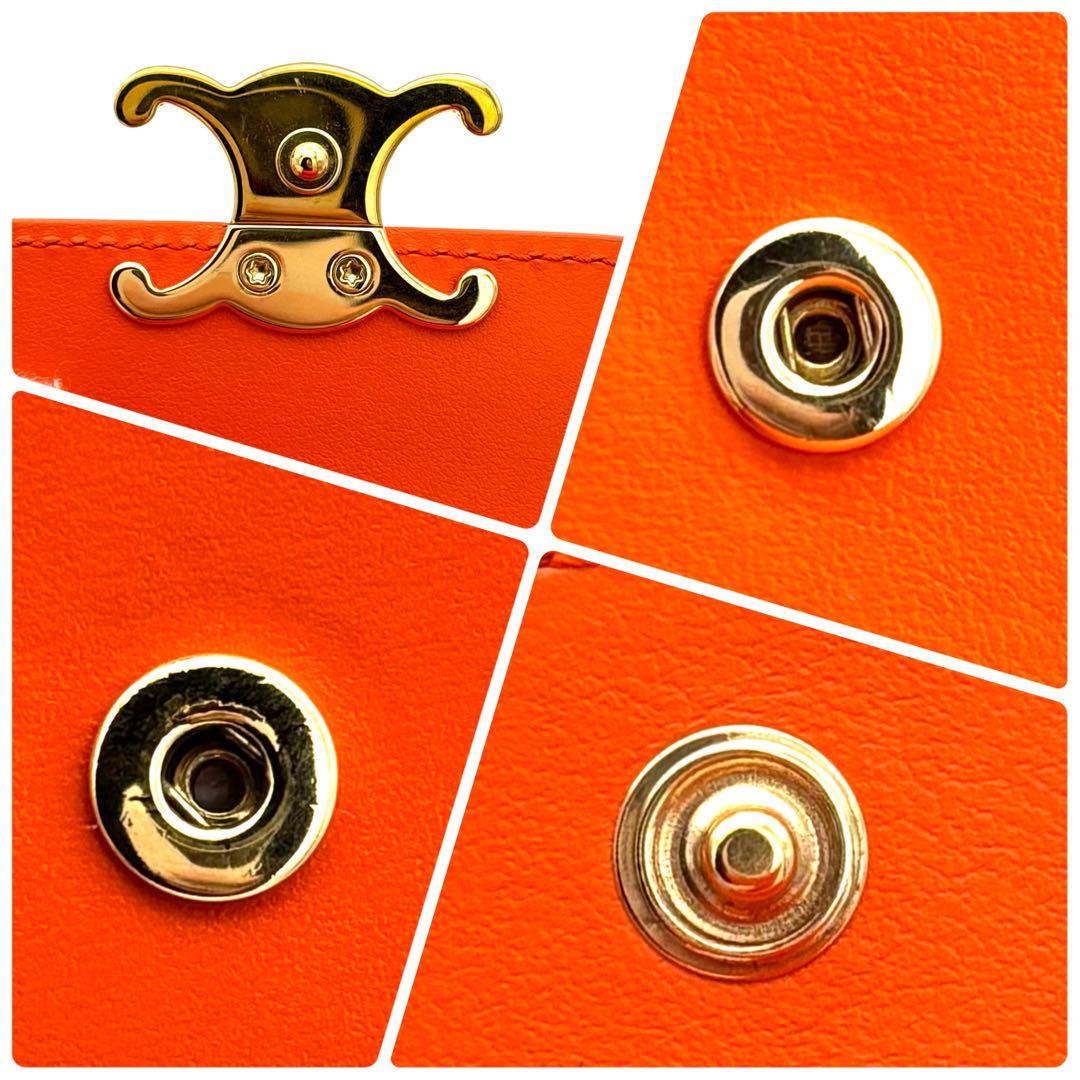 ⭐️ S.King⭐️セリーヌ 財布 スモールフラップウォレット トリオンフ