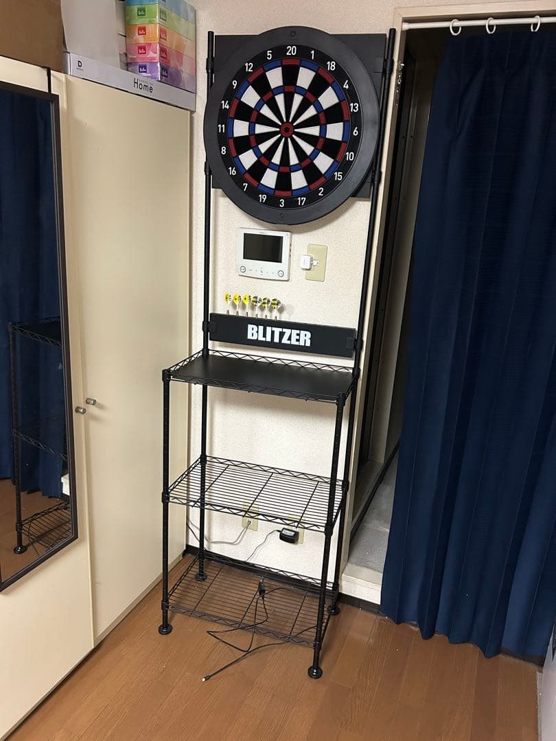 DARTS LIVE  & BLITZER ダーツスタンド