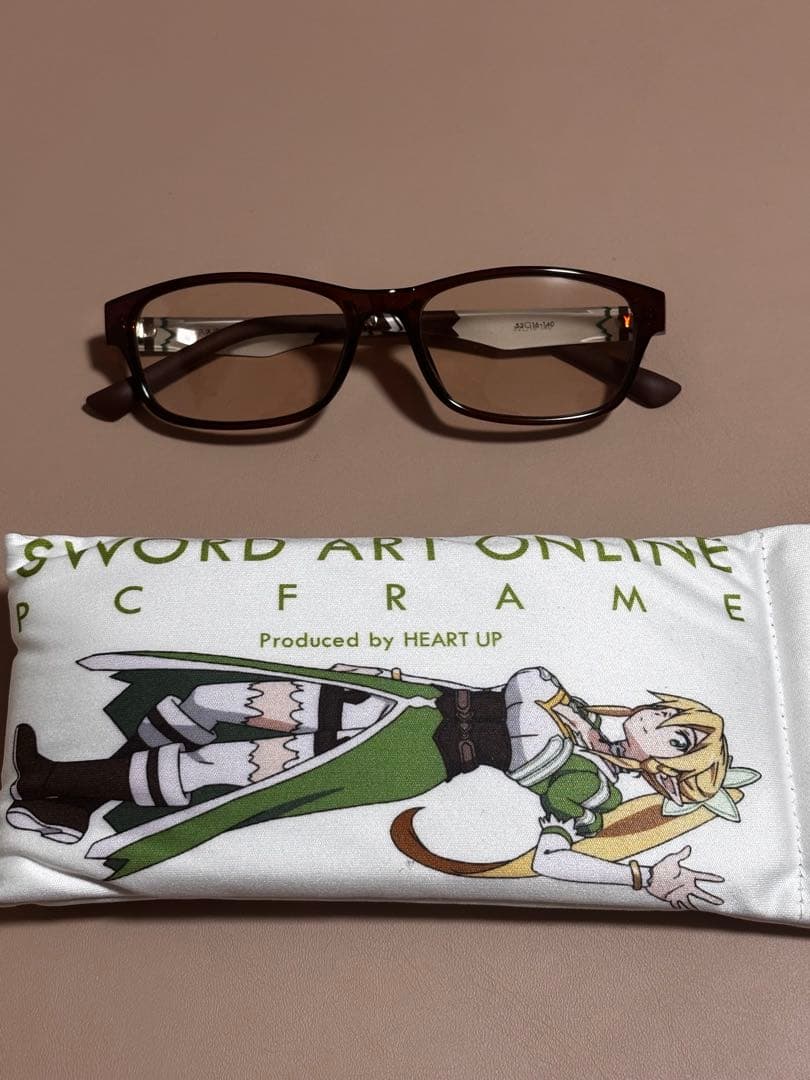 【限定】ソードアートオンライン　ハートアップ コラボメガネ全4種【新品　未使用】