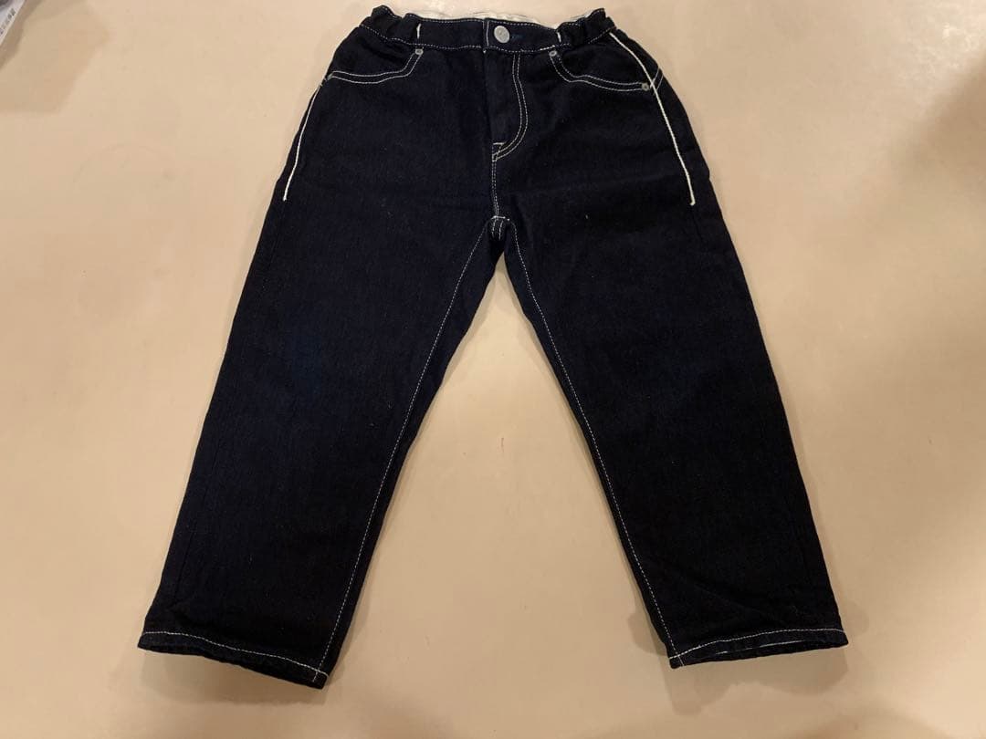 【未使用】ミナペルホネン　キッズ　alwaysデニムパンツ110