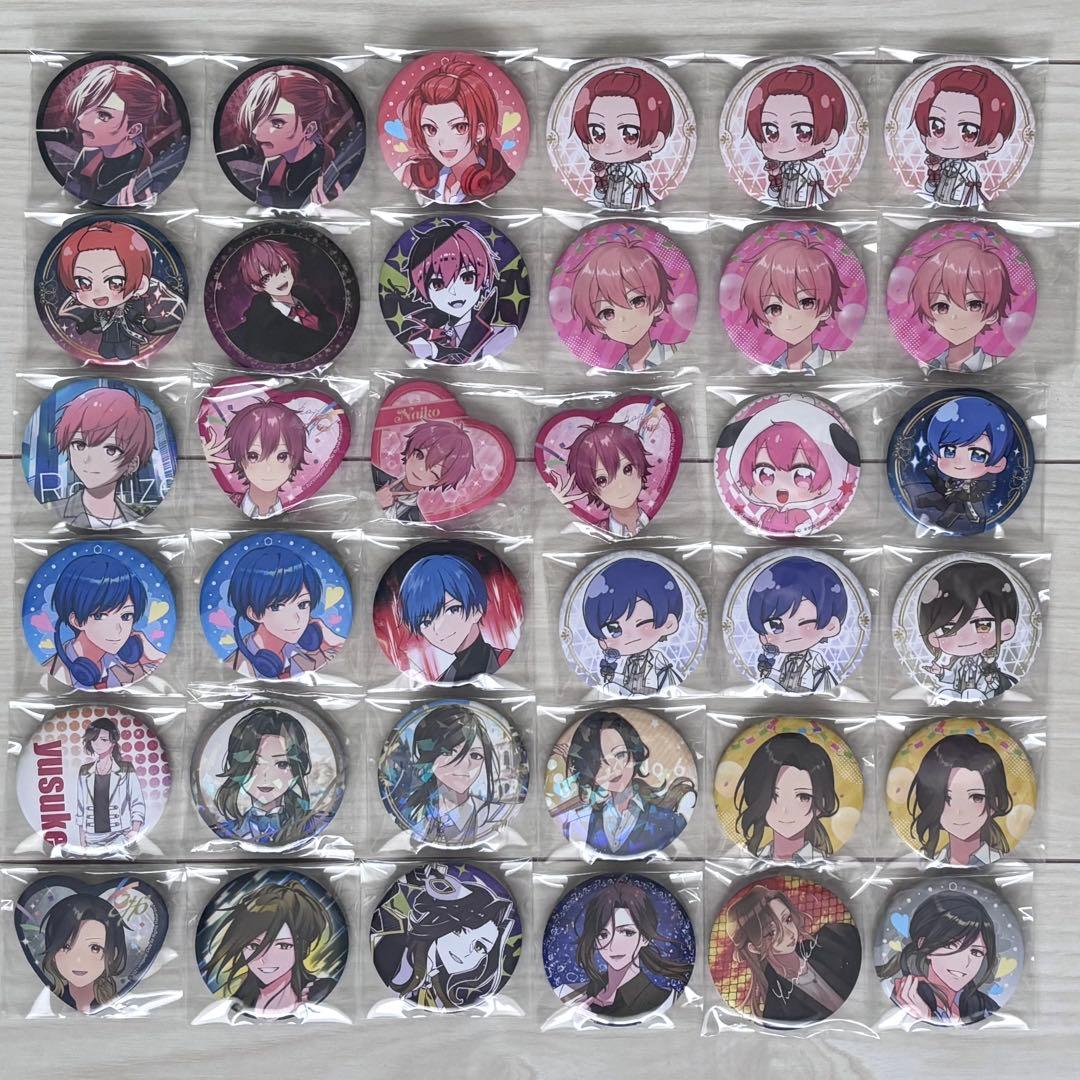 いれいす りうら ないこ If 悠佑 缶バッジ