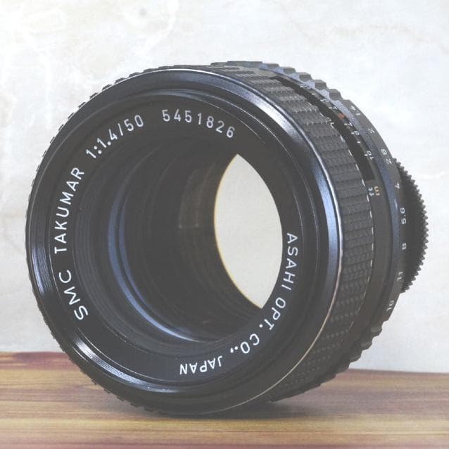 【極上美品・完動品】PENTAX SMC TAKUMAR 50mm F1.4
