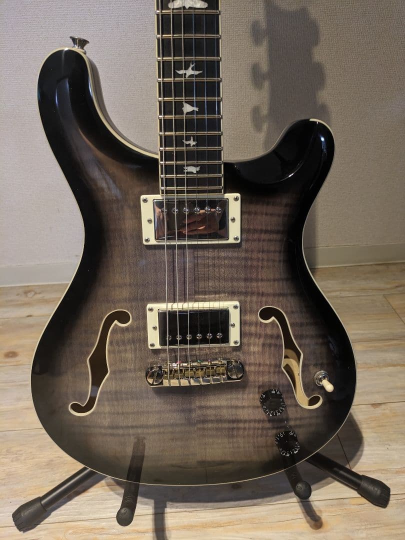 ギター PRS SE Hollowbody II Charcoal Burst