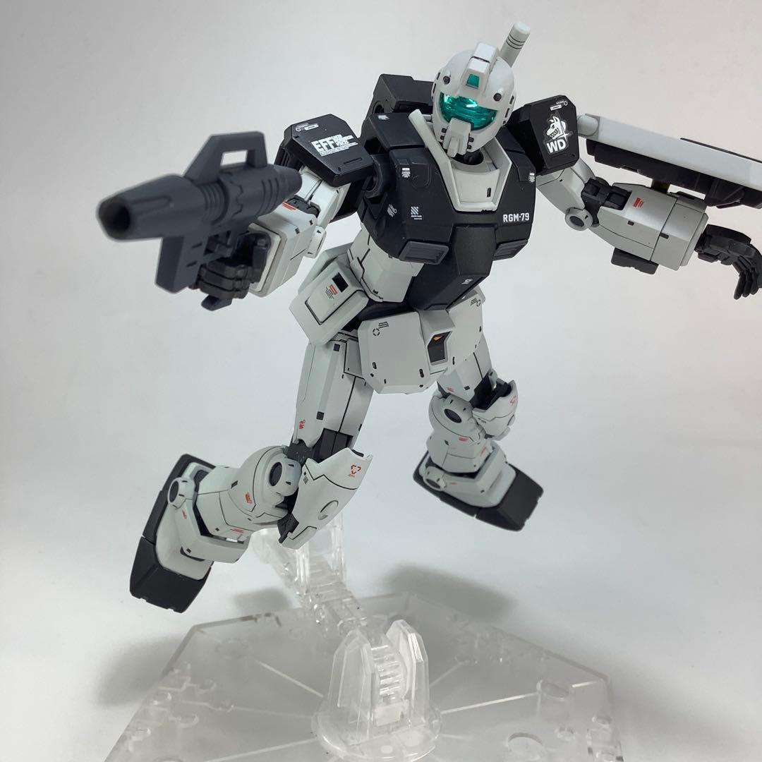 HG RGM-89 ジム【ホワイト・ディンゴ隊仕様】塗装済完成品