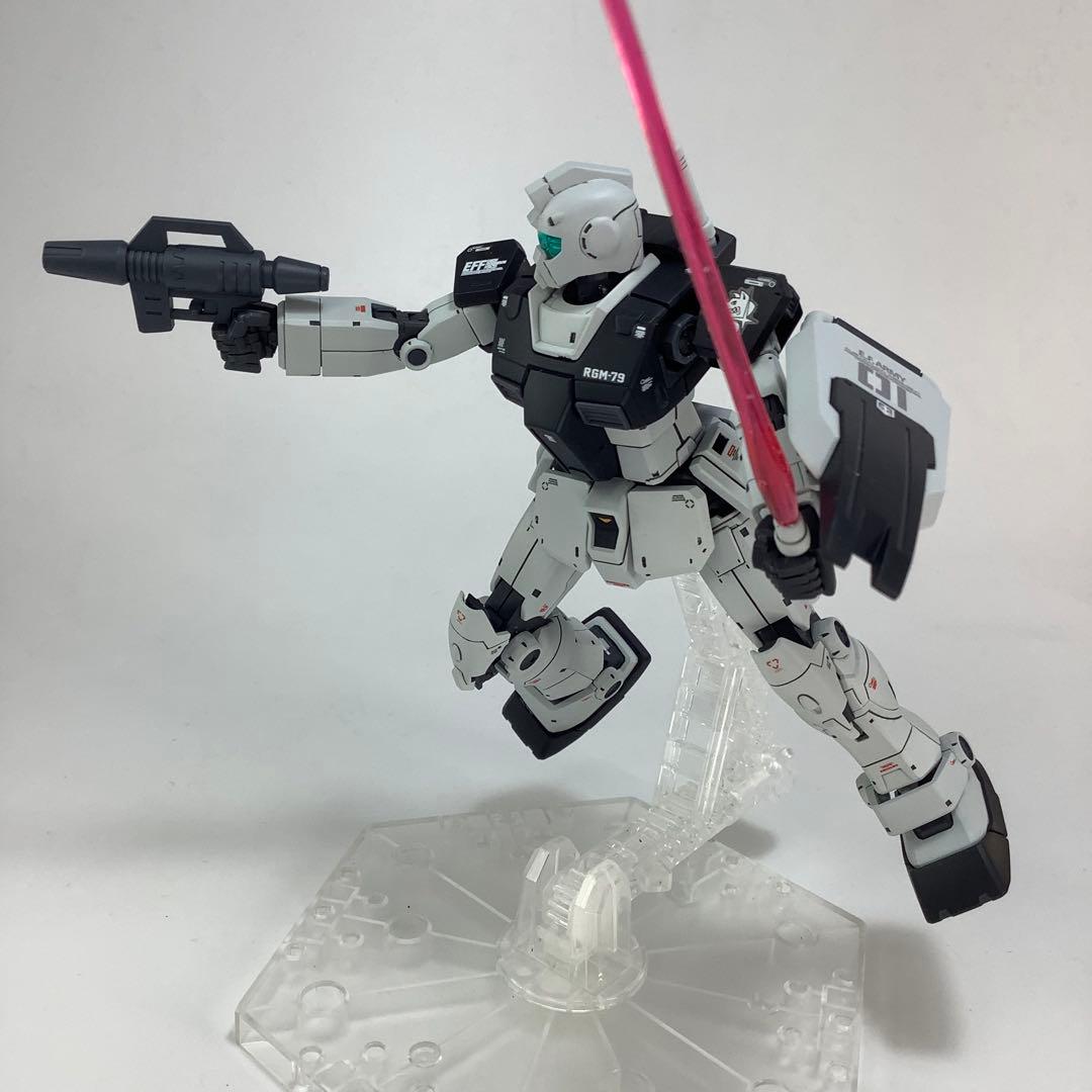 HG RGM-89 ジム【ホワイト・ディンゴ隊仕様】塗装済完成品