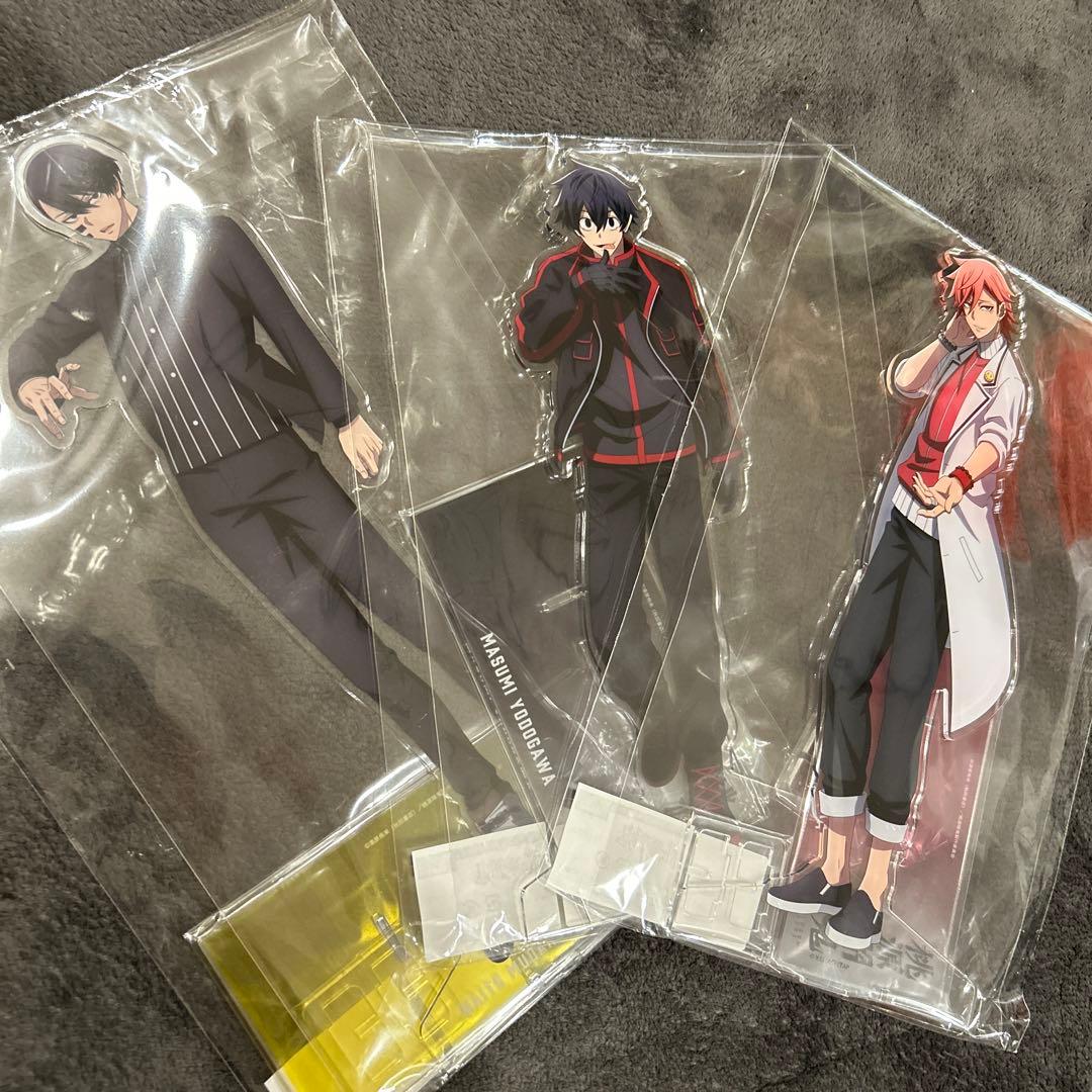 桃源暗鬼　ベースヤードトーキョー　アクリルメガフィギュア　無陀野無人　京夜　真澄