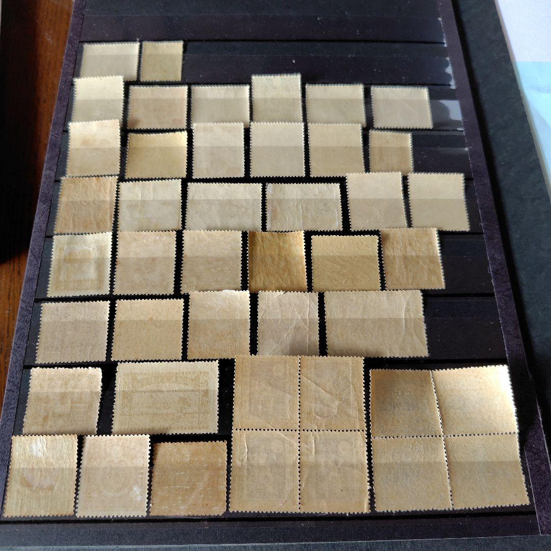 銭単位切手 (全て概ね美品) 大正時代から戦前まで 38種特大セット