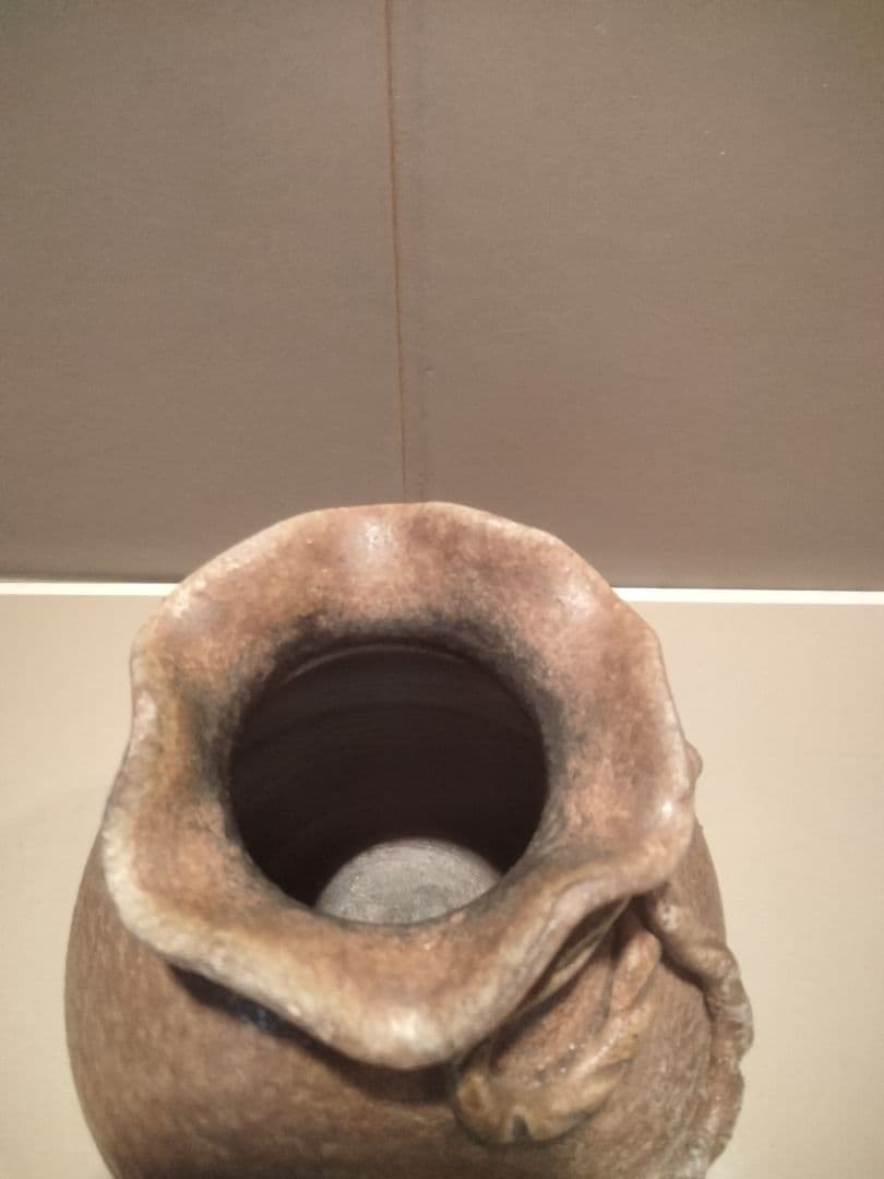 備前焼　　壺　花瓶　一輪挿し